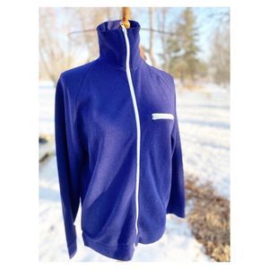 Vtg 70s Sears Men’s Acrylic Zip Cardigan Sweater 31